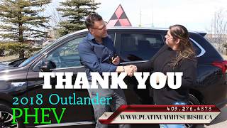 Suzanna Has a Wonderful Experience Getting Her Outlander PHEV with Platinum Mitsubishi