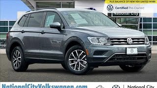 Certified 2021 Volkswagen Tiguan National City, CA #3245