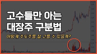 남들보다 빠르게 주도주 찾는법