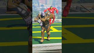 IRONMAN HULK'S REVENGE ON THANOS  | #ironman | #Shorts | #GTA5 | #Hulk