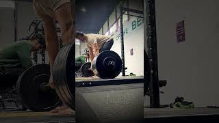 185 KG triple | #deadlift #hookgrip