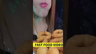 ASMR FRIED FOOD FEAST! MOCHI CHEESE BALLS, ONION RINGS 🤑178😛