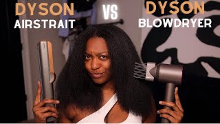 REVIEW dyson airstrait vs dyson blowdryer