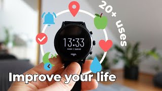 How a smartwatch can change your life: 20 Uses, Benefits & Wear OS Apps ⌚