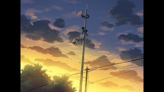 Easy Anime Style Photoshop Painting - Evening Scene