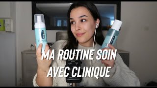 ASMR : MA ROUTINE SOIN DU SOIR + Mon avis sur les produits Clinique