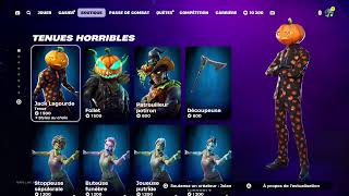 Boutique FORTNITE du 20 Octobre