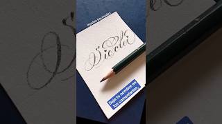 ❤️ Sidclei | La Letra más Bonita del Mundo | Caligrafía Inglesa | Caligrafía Pablo Bermúdez