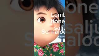 Lomba boneka salju malah dino jadi boneka saljunya @miniteeny15