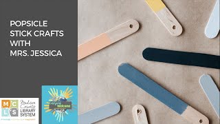 Popsicle Stick Crafts with Ms. Jessica - Phone Holder