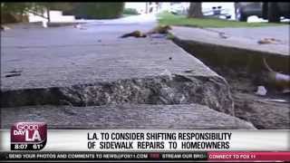 Proposal For Sidewalk Repair Responsibility