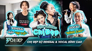 BÍ MẬT HẬU TRƯỜNG | Hậu Hoàng RUN CẰM CẶP vì rehesal & Thảo Trang cân sân khấu VOCAL đỉnh cao