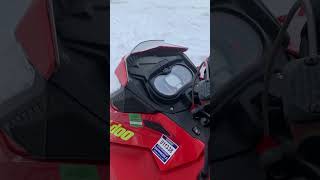 Ski doo freeride cold start #skidoo #snowmobile #snow #shorts