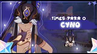 TESTE ESSES TIMES COM SEU CYNO! | Genshin Impact