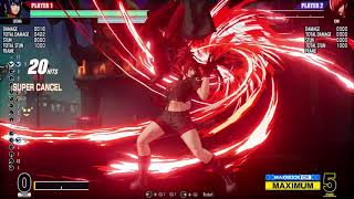 KOF XV - Leona reset into stun tech ideas