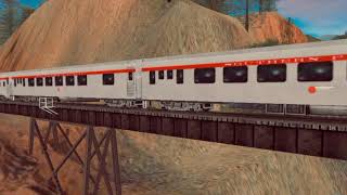 Southern Pacific passenger train (Colorado Express) || Trainz Simulator