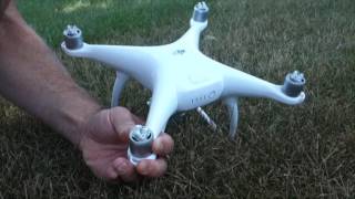 Battery and Propeller Installation DJI Phantom 4