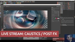 LIVE STREAM: Redshift PostFX & Caustics / GIVEAWAY