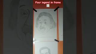 Four legend in frame 🪟🖼️#art #artist #drawing