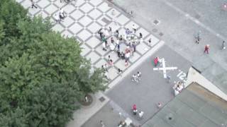 Prague, Top of clock tower.