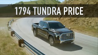 2022 Toyota Tundra 1794 Price