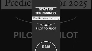 Dr. Jim Higgins gives us his prediction for the aviation industry in 2025. Do you agree or disagree?