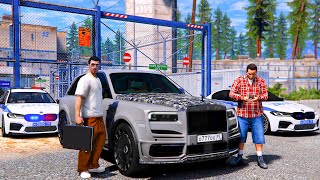 ОТЕЦ И СЫН В GTA 5 - ПОБЕГ ИЗ ТЮРЬМЫ! ПОЛИЦИЯ ИЩЕТ МЕНЯ ПО ВСЕМУ ШТАТУ! СКРЫВАЮСЬ НА ДАЧЕ! 🌊ВОТЕР