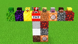 what if you create MULTI MOB GOLEM BOSS in MINECRAFT #748