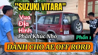 “SUZUKI VITARA” Màu Đỏ Mai Mắn ở "SÓC SƠN"