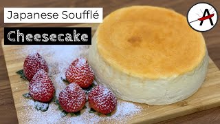 Japanese Souffle Cheesecake | Creamy Airy Souffle Cheesecake