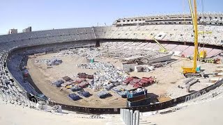 BUKAN LAGI "CAMP NOU"! Update Renovasi Pembongkaran Stadion Barcelona! Wajah Baru Spotify Camp Nou!