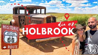 RUTA 66 🏜️ HOLBROOK 🇺🇸 Día #8 - ARIZONA, El Mejor Tramo de la Ruta y el PARQUE NACIONAL Navajo