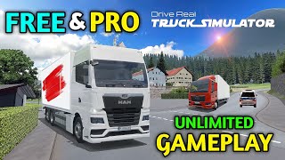 🚚 Unlimited Gameplay of Drive Real Truck Simulator - Free Mode & Pro Mode Features