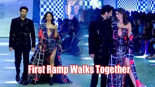 Ananya Panday & Aditya Roy Kapoor First Ramp Walks Together | Designer Manish Malhorta