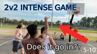 2v2 BASKETBALL INTENSE!!! | Like For More!