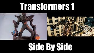 Megatron Vs Jazz - Transformers Stop Motion