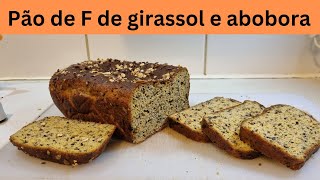 Pão de farinha de girassol e abobora