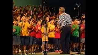 Sadao Watanabe " Harambee"  with 250 Children