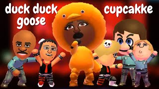 tomodachi life cupcakke - duck duck goose