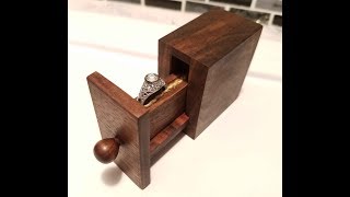 Making a Walnut Wood Engagement Ring Box