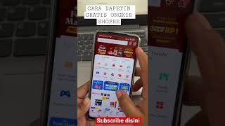 cara dapatin gratis ongkir shopee #trendingshorts