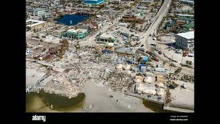 O Crane falling - Team shows damage from Hurricane Milton in Florida