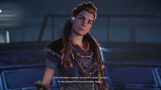 HFW: Gaia tells Aloy that Erend crushed his first focus and blamed it for being "dainty".