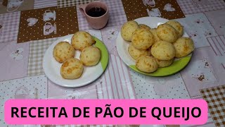 RECEITA DE PÃO DE QUEIJO