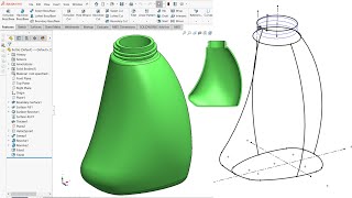 Mastering Bottle Design With Solidworks Surfaces Tutorial