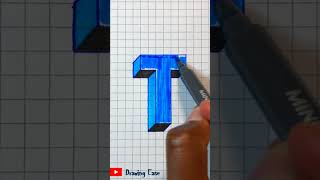 Drawing letter T in 30 seconds