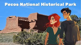 Walking Tour Time Lapse of Pecos National Historical Park in Pecos, New Mexico