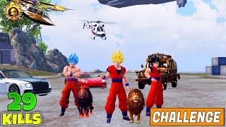 😱 OMG !! SUPER SAIYAN GOKU & SUPER SAIYN GOD GOKU CHALLENGE 2 GOKU'S FROM DIFFERENT UNIVERSE IN BGMI