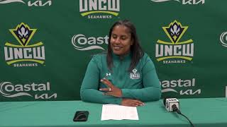 UNCW WBB Head Coach Nicole Woods | Postgame vs The Apprentice School, 11-16-24