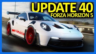 Forza Horizon 5 : 4 New Cars & Forza Horizon 6?!? (FH5 Update 40)